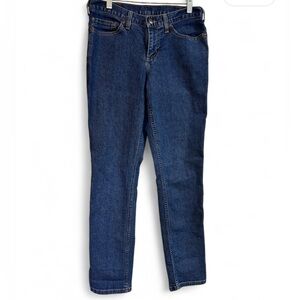 Carhartt Women's Straight Leg Jeans - Deep Blue